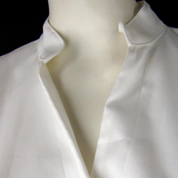 Coldwater Creek Stretch Cotton Shaped Shirt 36" - Picture 3 of 7